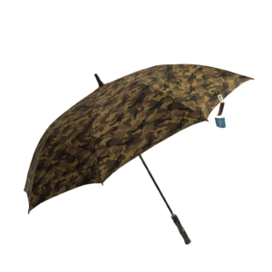 Golf Umbrella - Army Print - Brown