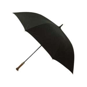 1 Fold - Golf Umbrella - Wooden Finish Handle