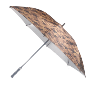 Golf Umbrella - Army Print - Brown